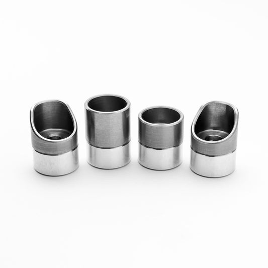 411WORKS Steel Cups w/ Aluminum Bungs