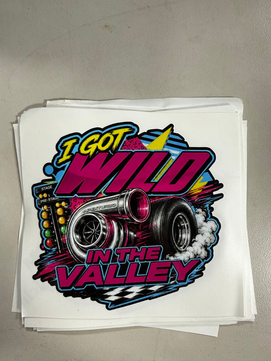 I got Wild In The Valley Stickers