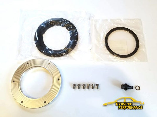 Billet Aluminum Flange Kit for OEM Fuel Pump Housing – EVO 7/8/9