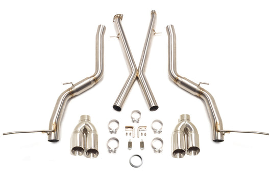 STM Stainless Cat-Back Exhaust for 2018+Jeep Trackhawk