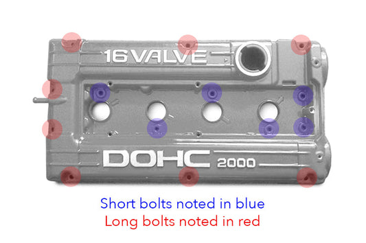 STM Stainless Valve Cover Bolt Kit - 1G/2G DSM