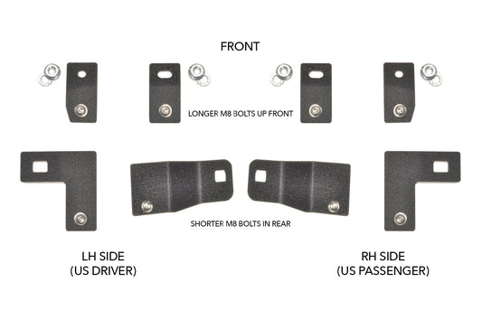 STM Evo 7/8/9 Seat Bracket Lowering Kit