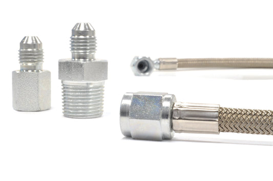 STM Remote Oil Pressure Line Kit (DSM/Evo Housing / Evo X Block)