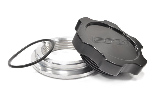STM Universal Weld-On Aluminum 3 Inch Bung & Cap Set