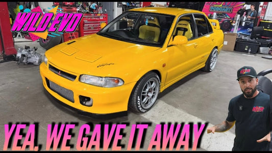 Mitsubishi Evo 2 Giveaway: Father-Son Duo Gets Dream JDM Car