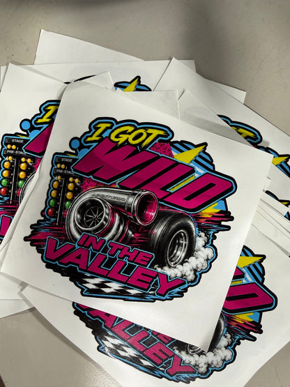 I got Wild In The Valley Stickers