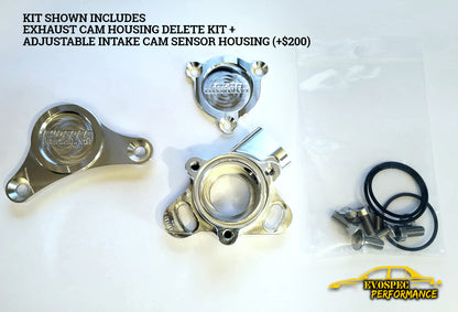 EvoSpec Performance Billet Exhaust Cam Housing delete kit