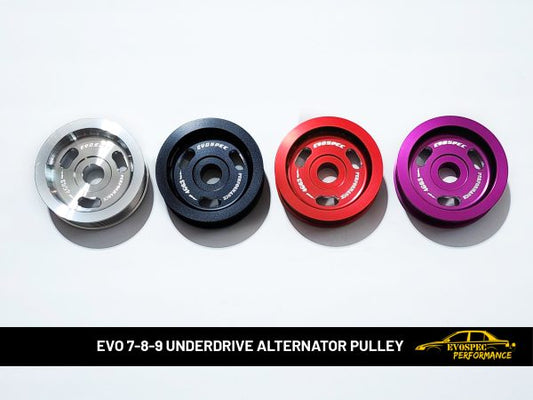 Evo 7 -8 -9 Underdrive Alternator pulley