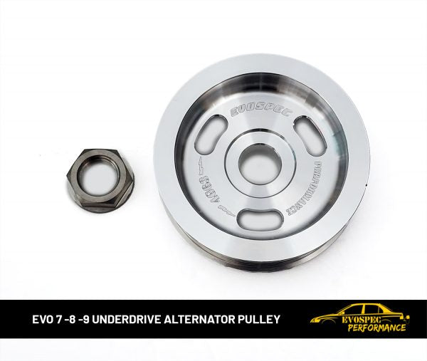 Evo 7 -8 -9 Underdrive Alternator pulley
