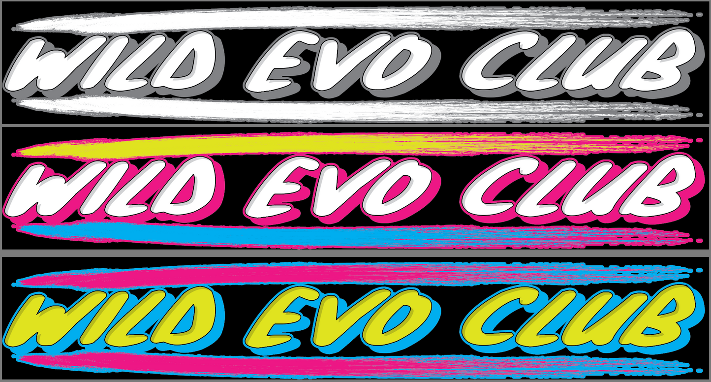 30" Wild Evo Club Banner