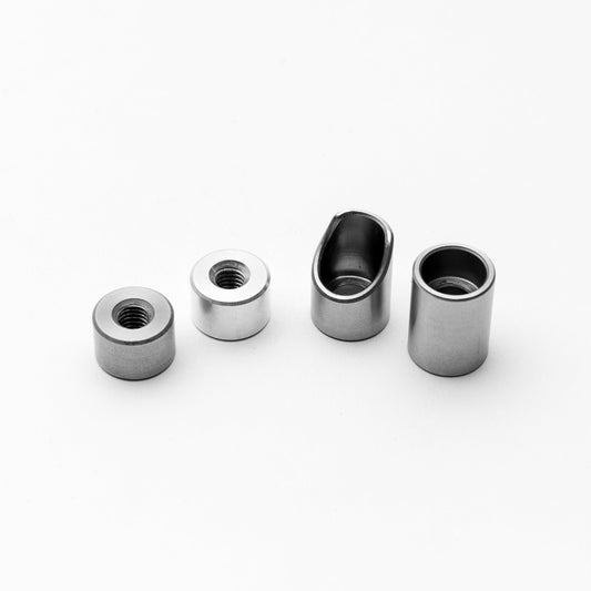 411WORKS 1/2" Steel Cups w/ Aluminum Bungs