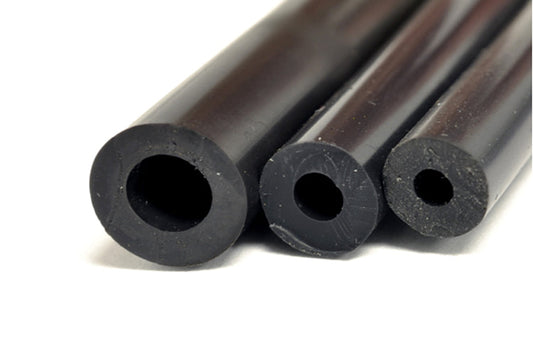 STM Black Silicone Vacuum Hose (Sold by the Foot)