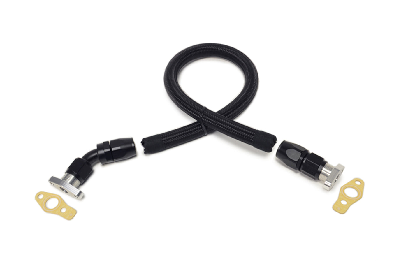 STM -10AN Turbo Oil Return Line Braided Nylon Mitsu-Series for DSM (TORLB-MIT)