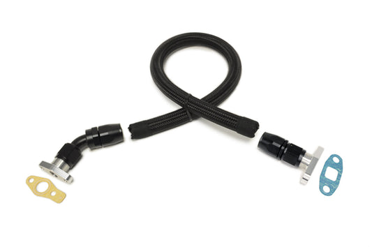 STM -10AN Turbo Oil Return Line Braided Nylon G-Series for DSM/Evo 7-9 (TORLB-G)