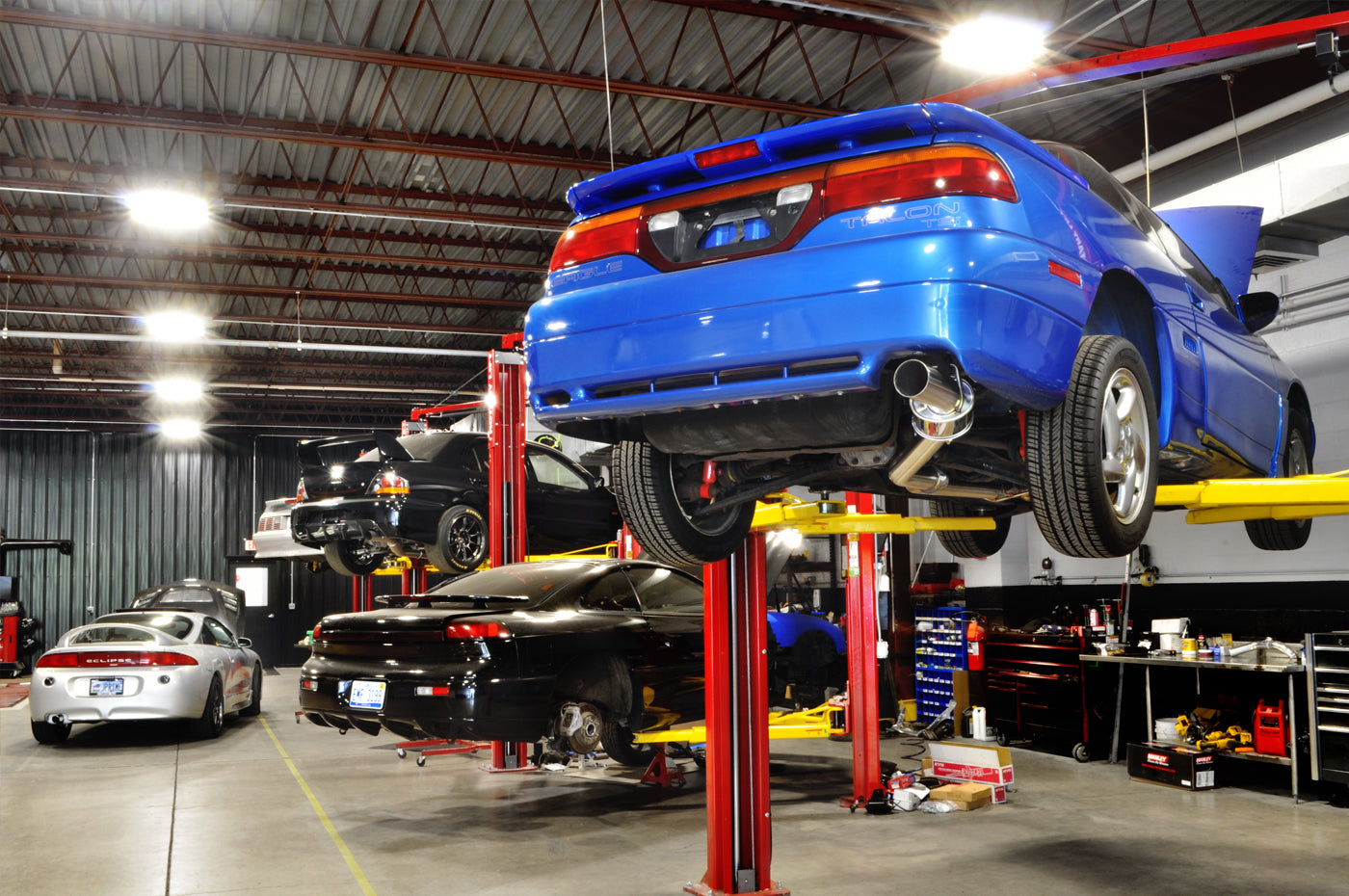 STM 1G AWD DSM Stainless Turbo-Back Exhaust