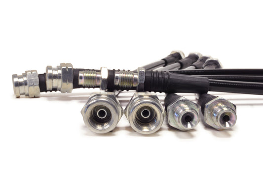 STM Stainless Steel Brake Lines for 1G DSM FWD