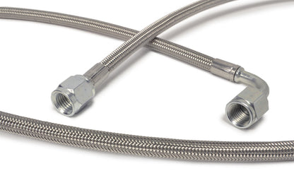 STM -4AN Stainless Braided Turbo Oil Feed Line