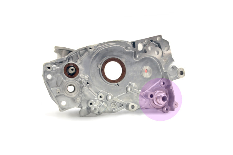 STM Weld-On -12AN Balance Shaft Breather Fitting for 4G63