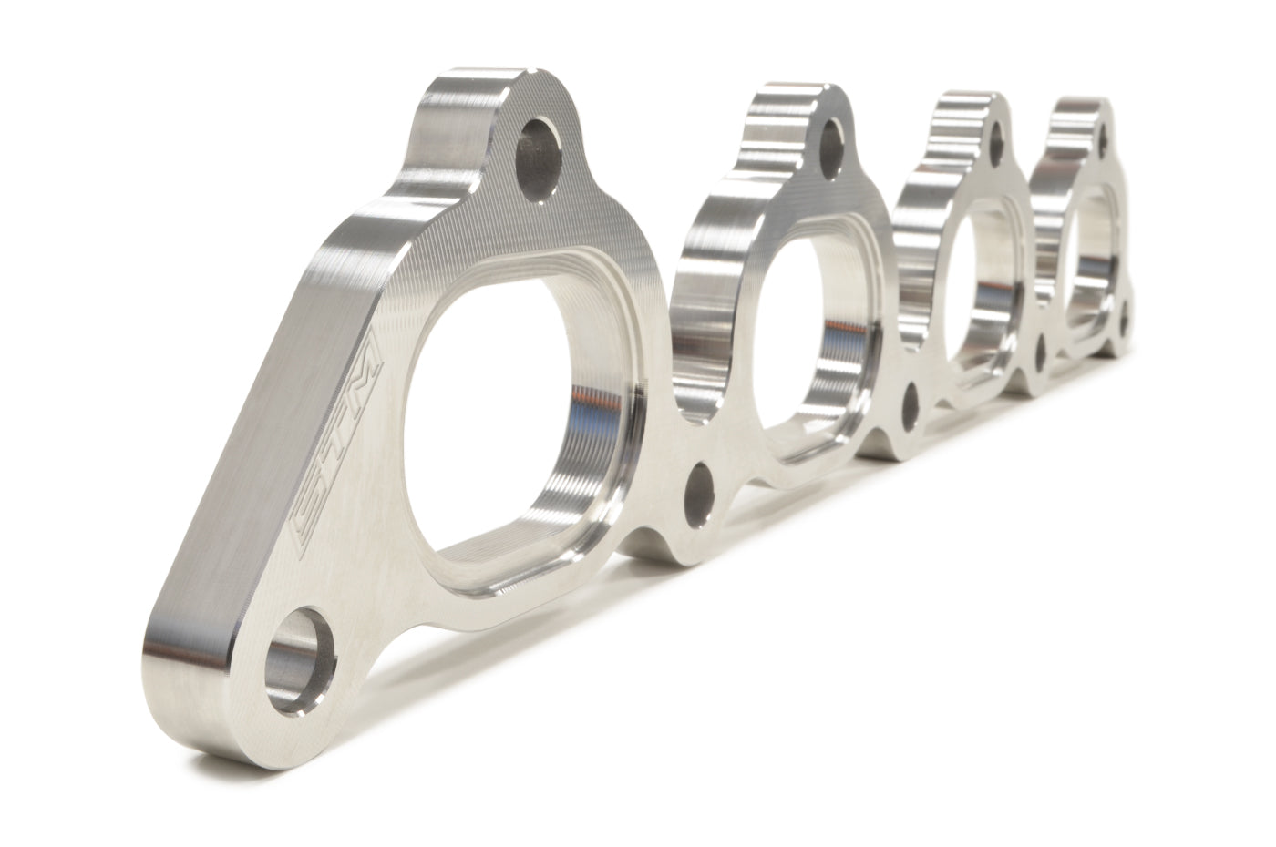 STM Stainless Steel Exhaust Manifold Head Flange for 4G63 Evo/DSM