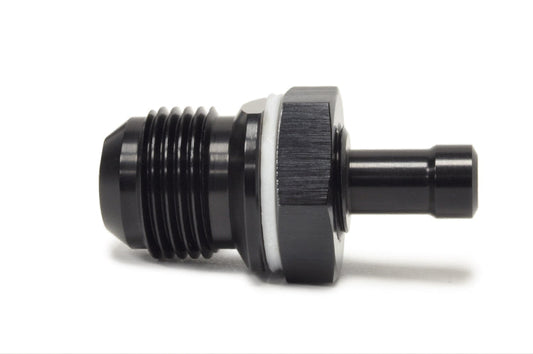 STM -8AN Black Anodized E85 Safe Fuel Bulkhead Fitting