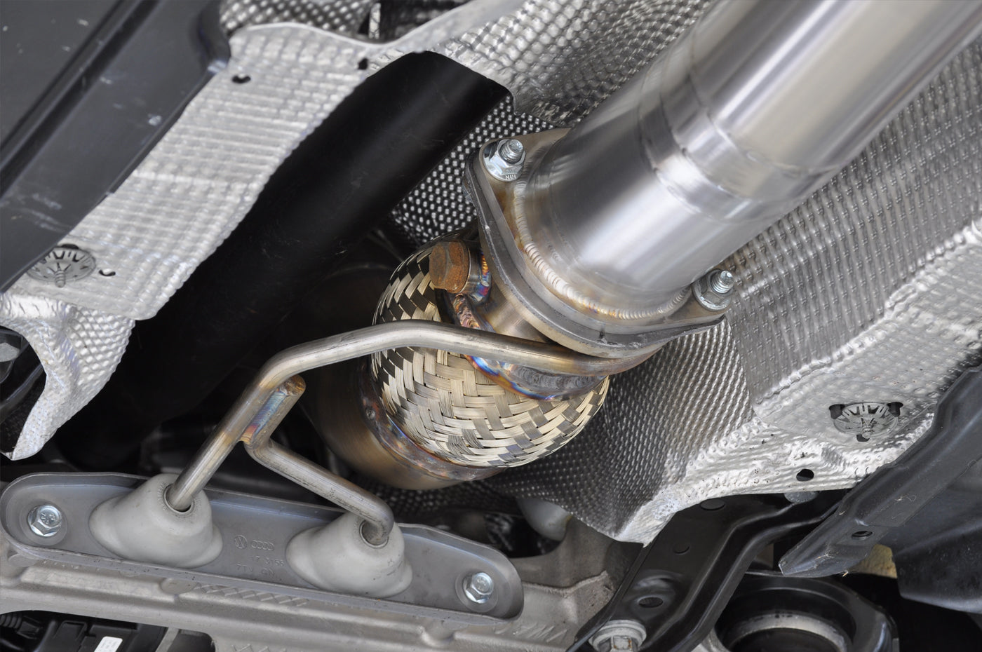 STM Audi RS3 Titanium Single Exit Turbo-Back Exhaust