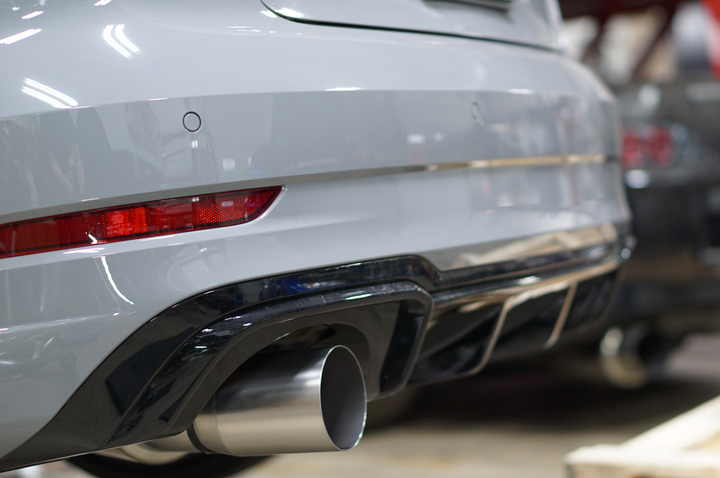 STM Audi RS3 Titanium Single Exit Turbo-Back Exhaust