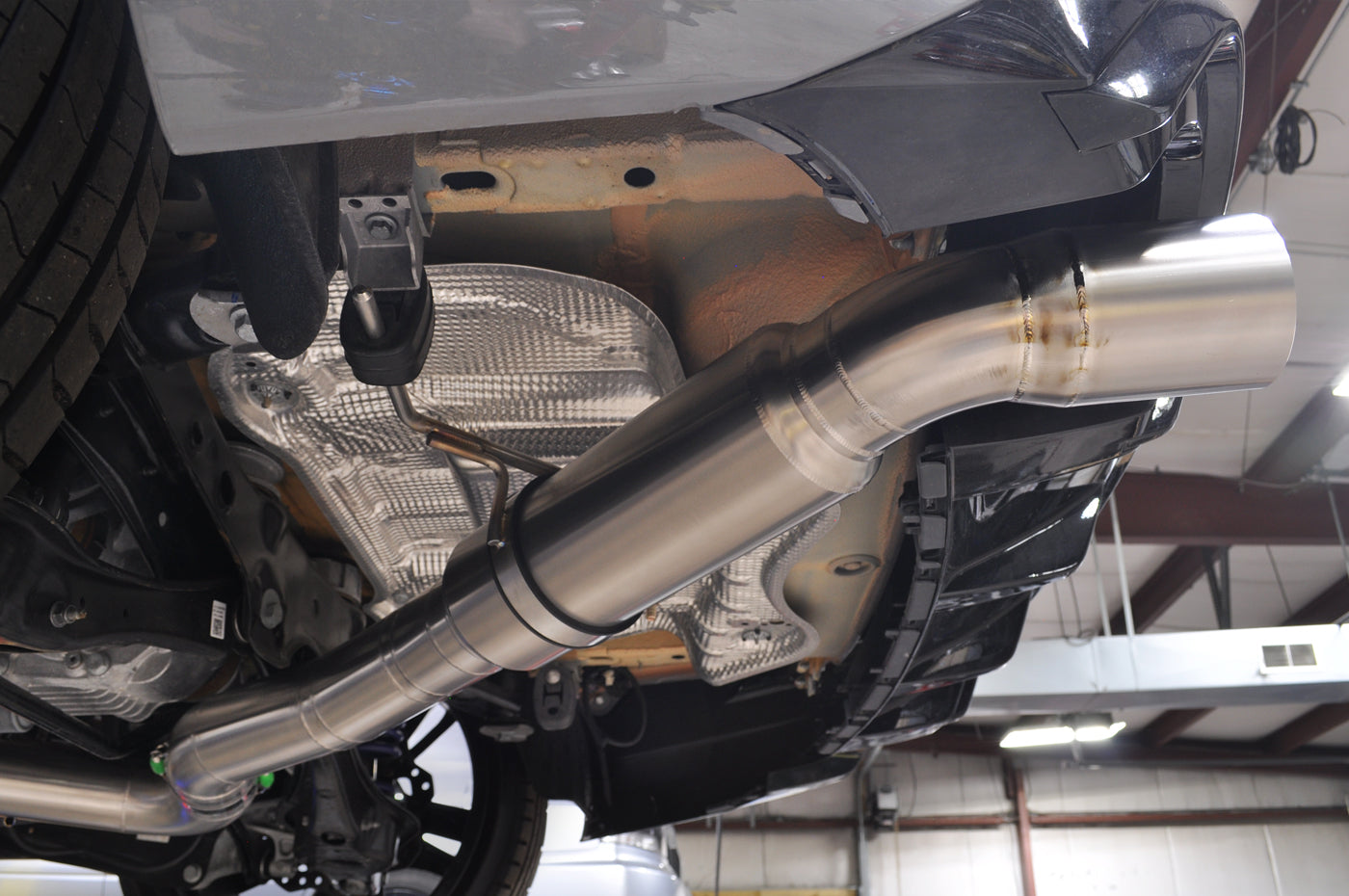STM Audi RS3 Titanium Single Exit Turbo-Back Exhaust
