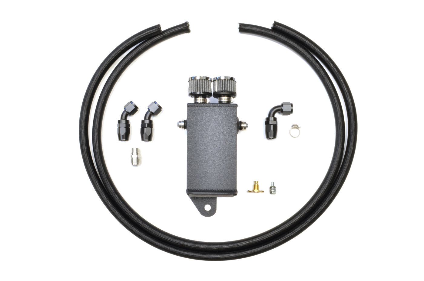 STM Engine Oil Catch Can for Evo X Plastic Valve Cover