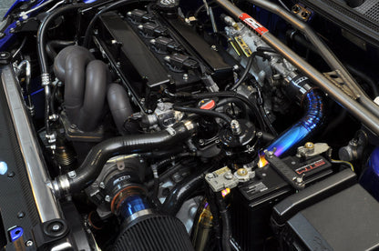 STM Fuel Rail - Black Evo 4/5/6/7/8/9