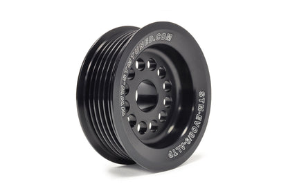 STM Under-Driven Alternator Pulley with Raised Guides for Evo 4-9 *Backorder ETA 05/2026*