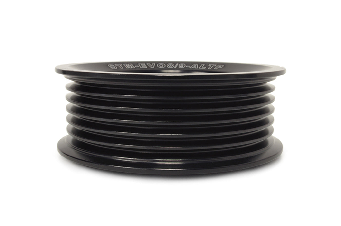 STM Under-Driven Alternator Pulley with Raised Guides for Evo 4-9 *Backorder ETA 05/2026*