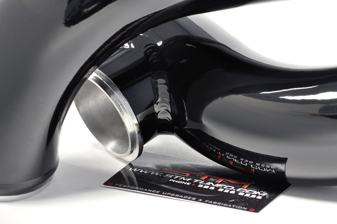 STM Evo 5/6 Aluminum 2.5in Upper Intercooler Pipe Kit