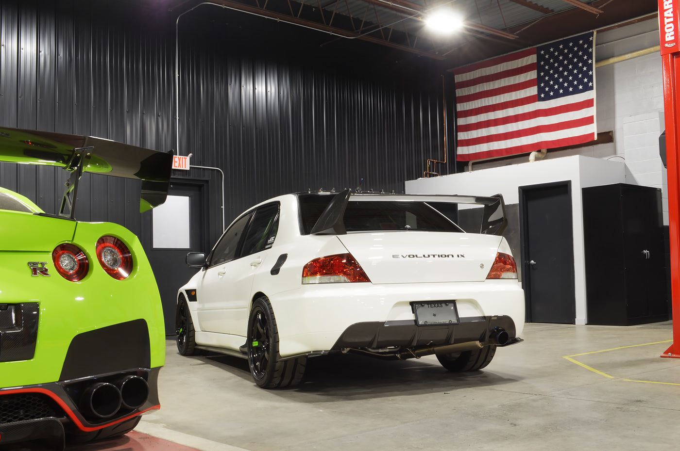 STM Evo 7/8/9 3.5" Titanium Cat-Back Exhaust