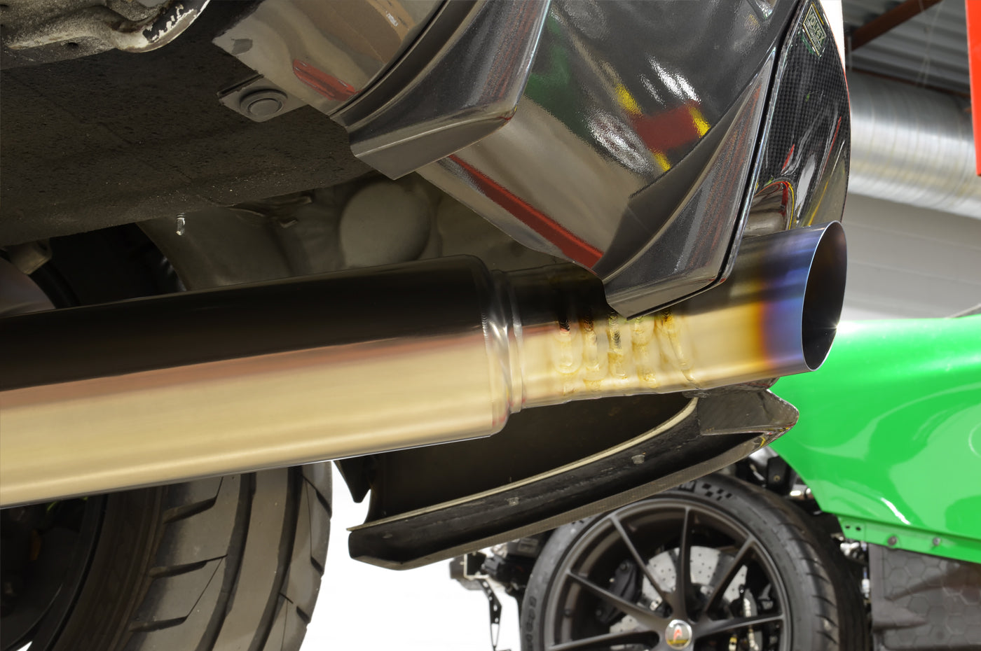 STM Evo 7/8/9 3.5" Titanium Cat-Back Exhaust