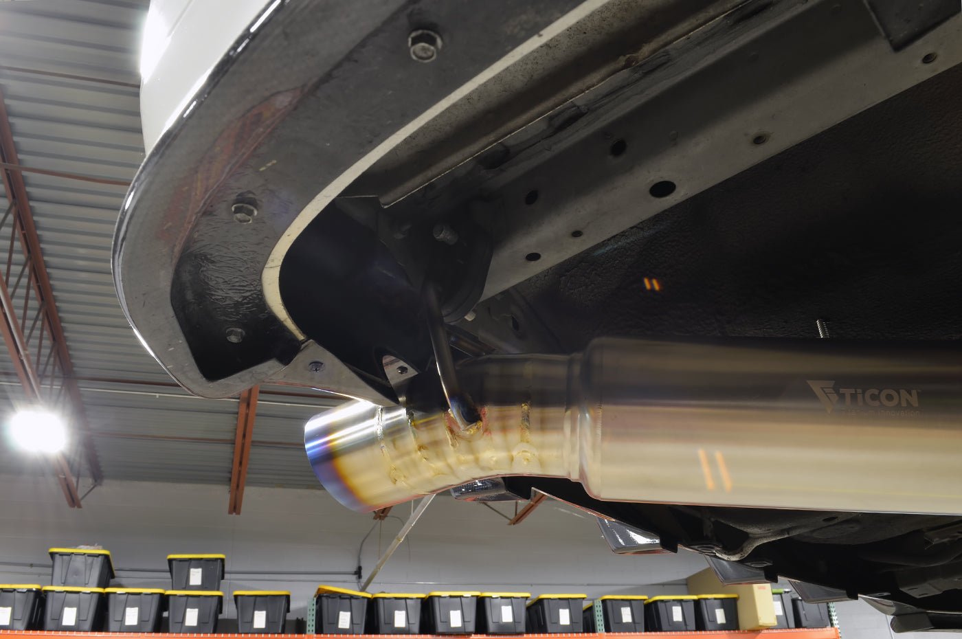 STM Evo 7/8/9 3.5" Titanium Cat-Back Exhaust