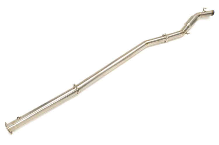 STM Evo 7/8/9 Titanium V-Band 3.5in Exhaust for FF 6870 Turbo Kit
