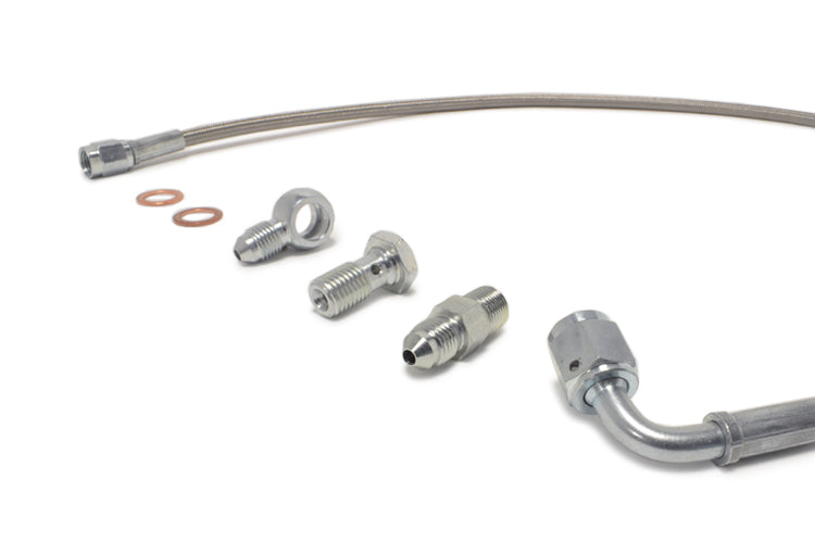 STM Oil Feed Line Kit for PTE BB Forward Facing Turbo (From Cylinder Head) - Evo 7/8/9