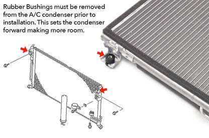 STM Evo 7/8/9 Billet Aluminum Slim Radiator