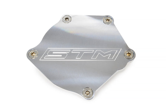 STM Water Pump Block Off Plate for Evo 8/9 (EVO89-WPBO)
