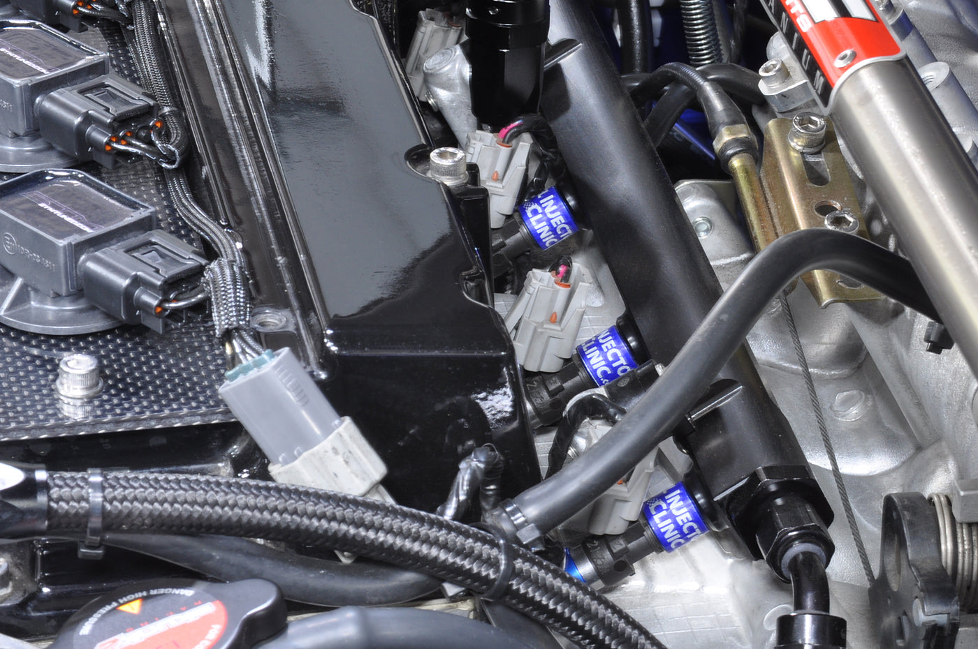 STM Fuel Feed and Return Kit with Rail for Evo 8/9 (FFRR)