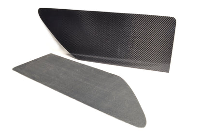 STM Carbon Fiber Front Bumper Shutters - Evo 8