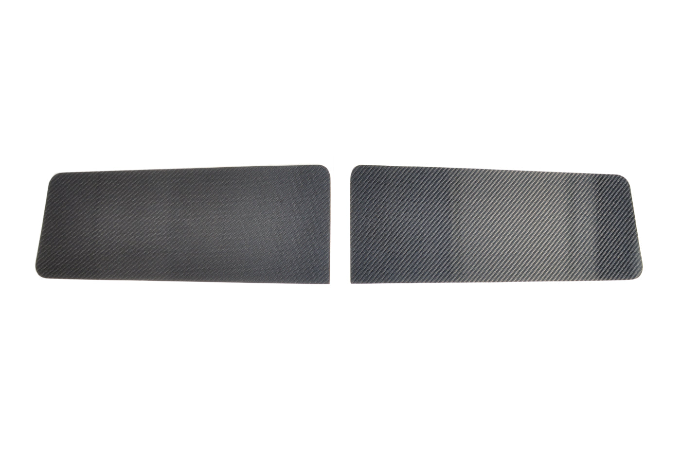 STM Carbon Fiber Front Bumper Shutters - Evo 9