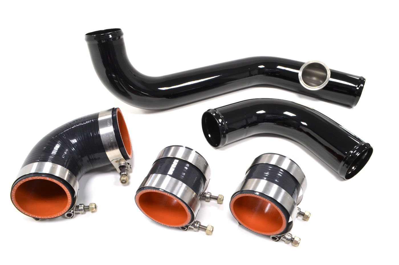 STM Evo X Lower Intercooler Pipe Kit (Stainless)