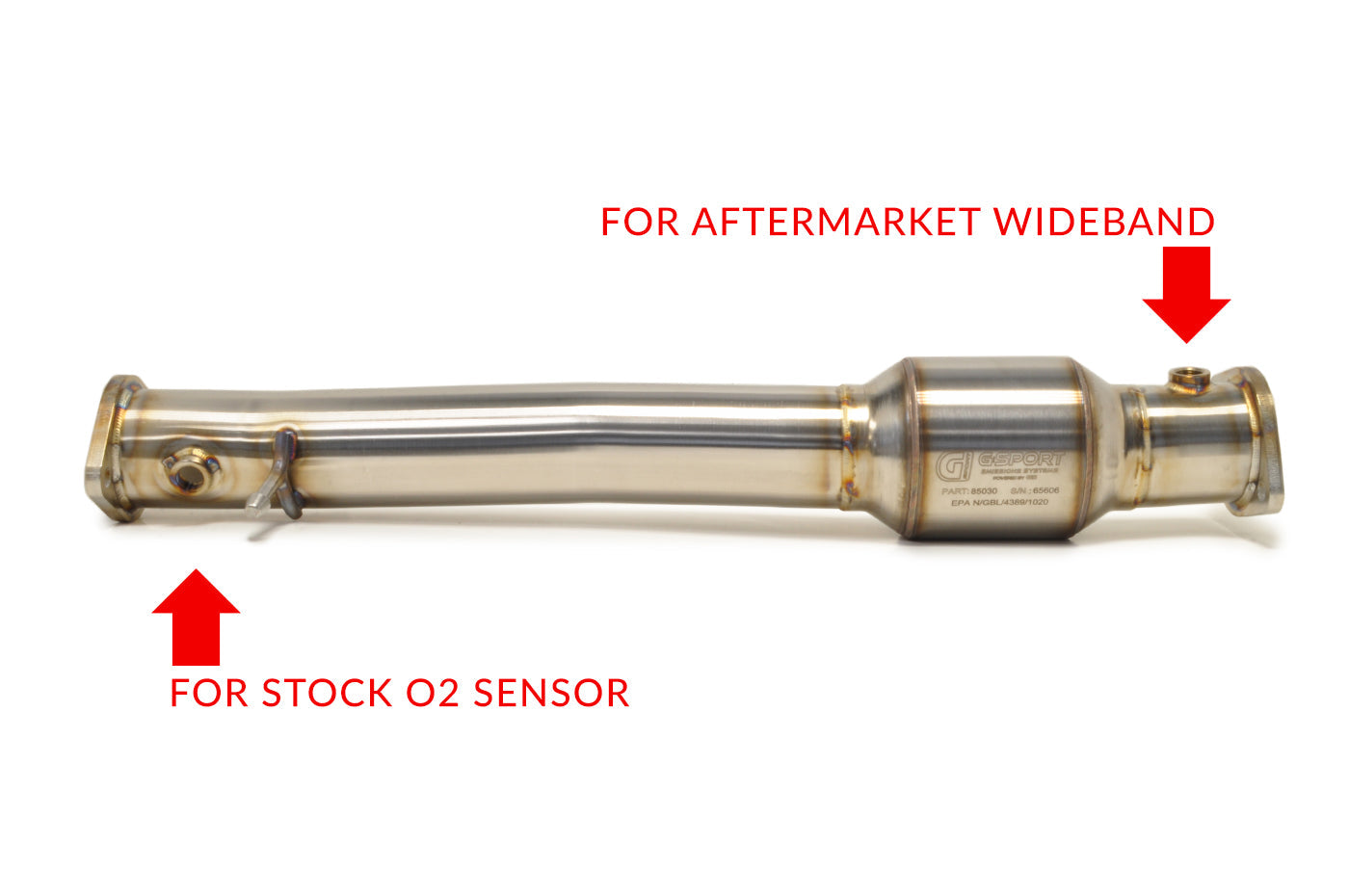 STM Evo X GESi EPA Stainless High Flow Cat