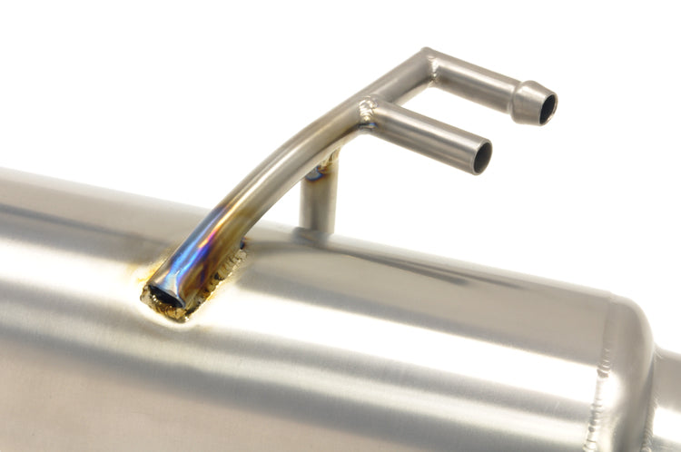 STM Evo X Titanium Single Exit Cat-Back Exhaust
