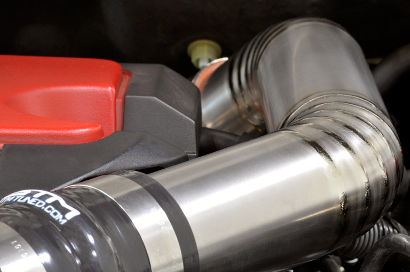 STM Evo X Upper Intercooler Pipe Kit (Titanium)