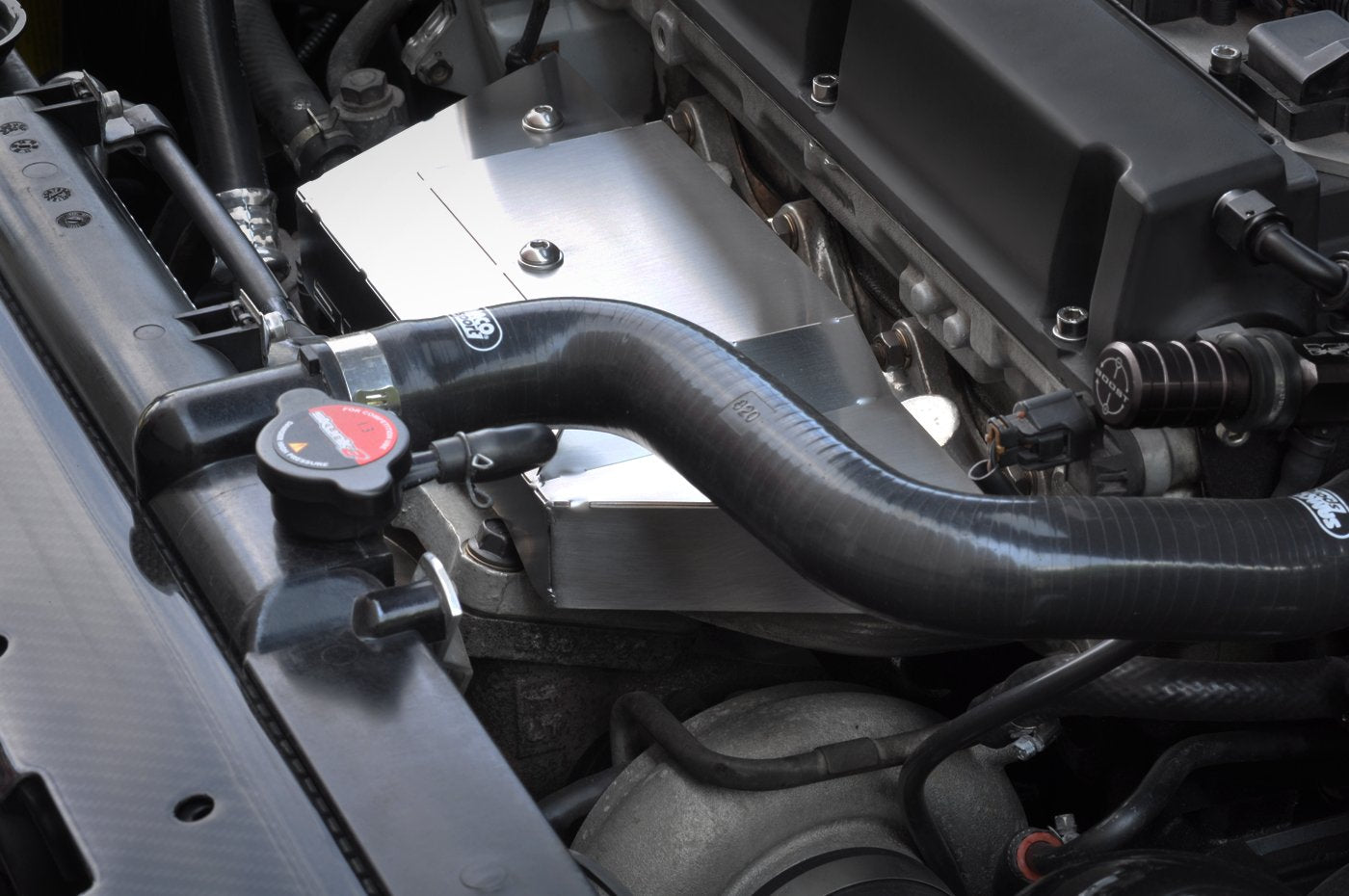 STM Titanium Exhaust Manifold Cover for Evo 8/9 (EMC-TI)