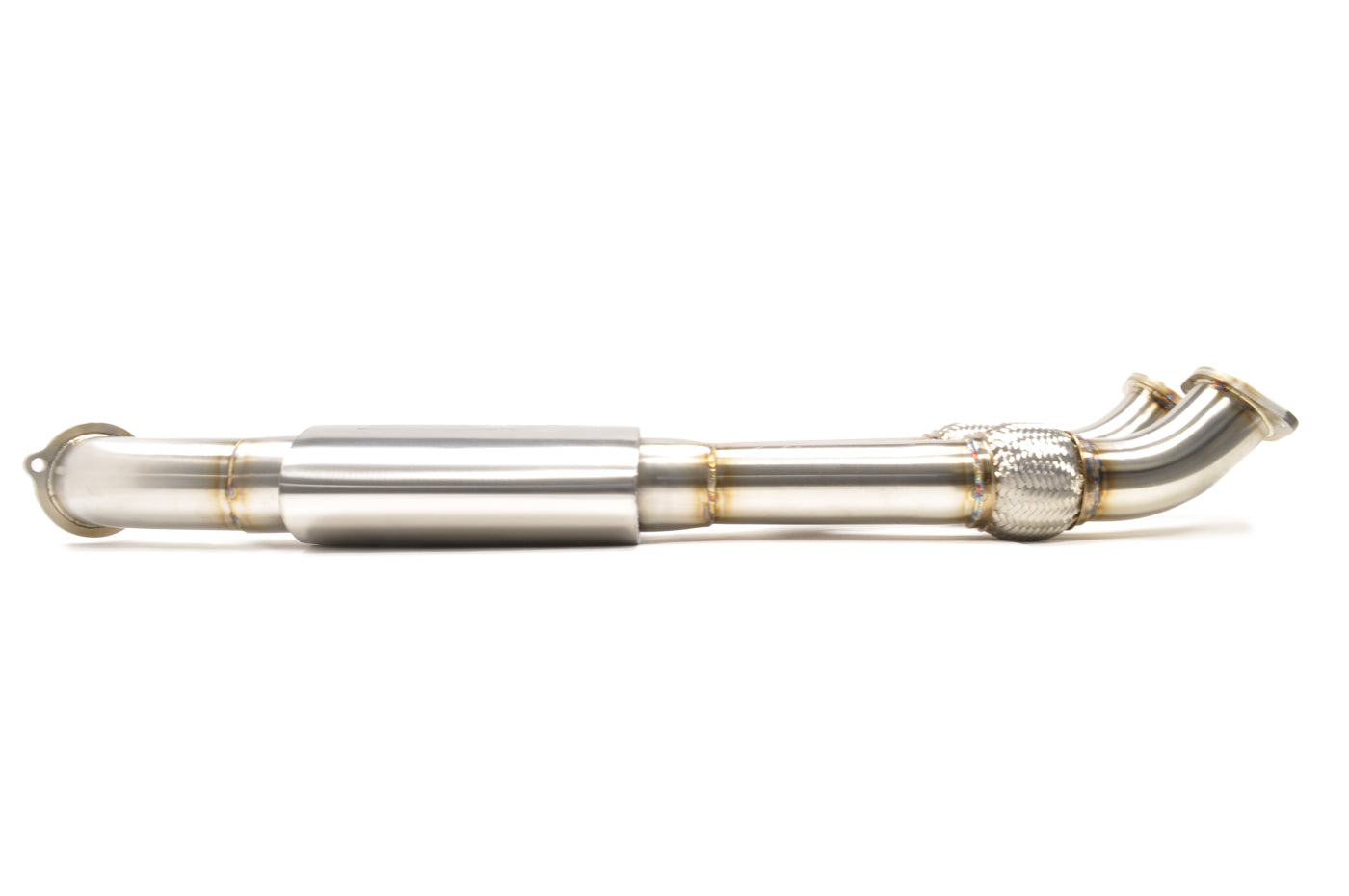 STM Stainless Race Y-Pipe with Muffler for R35 GTR (Not for Street Use)