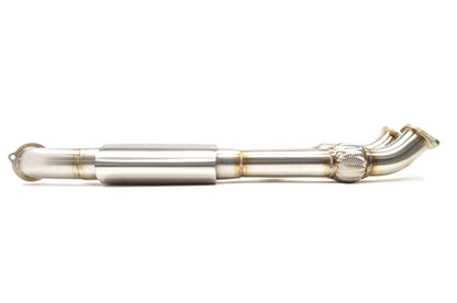 STM Stainless Race Y-Pipe with Muffler for R35 GTR (Not for Street Use)