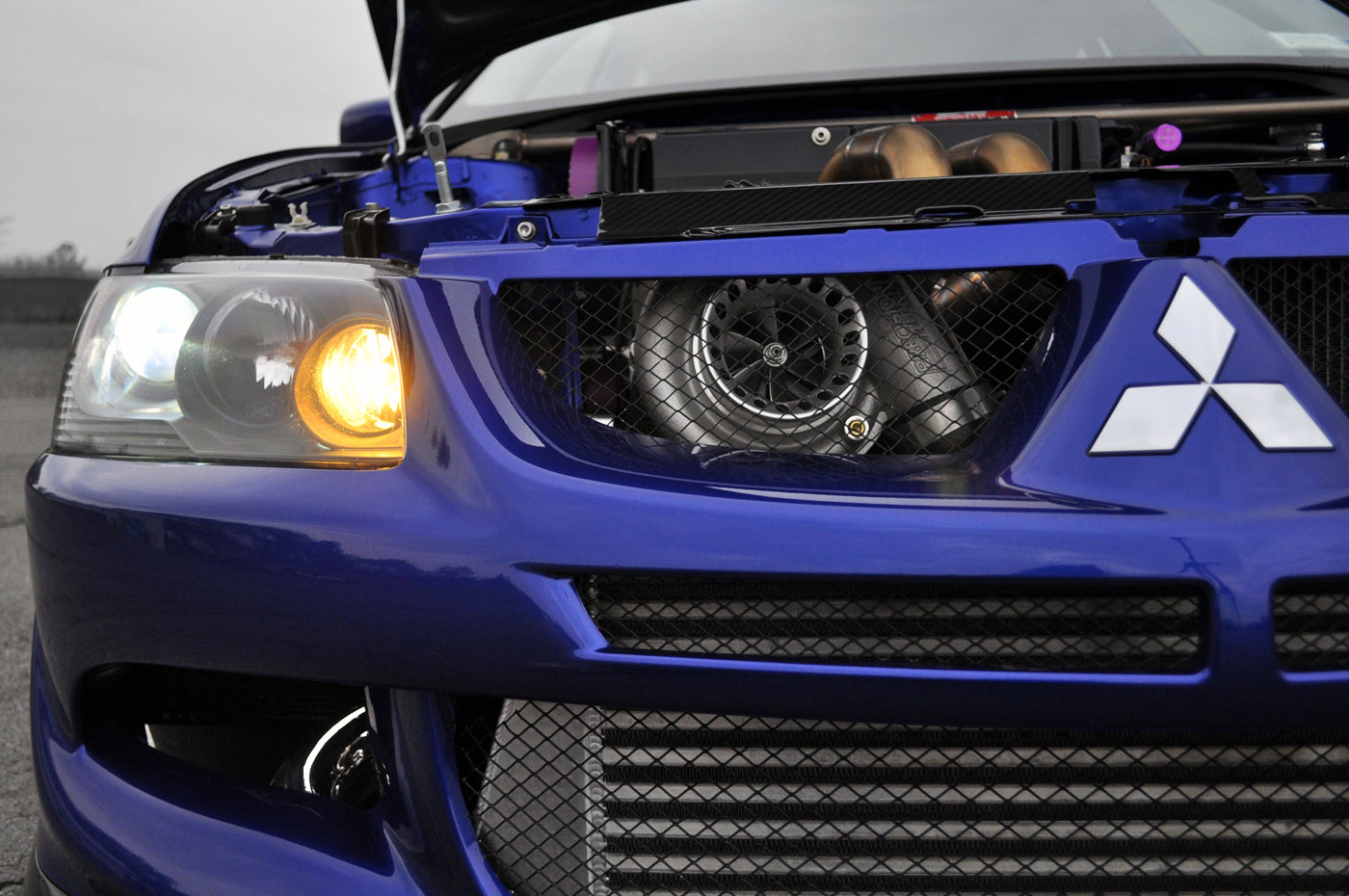 STM Evo 7/8/9 Lower Intercooler Pipe for STM FF T3 Manifold